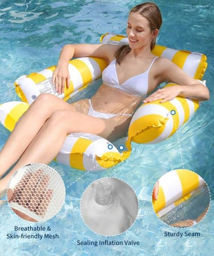 عوامة | اصفر وابيض