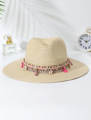 قبعة | باناما ابيض