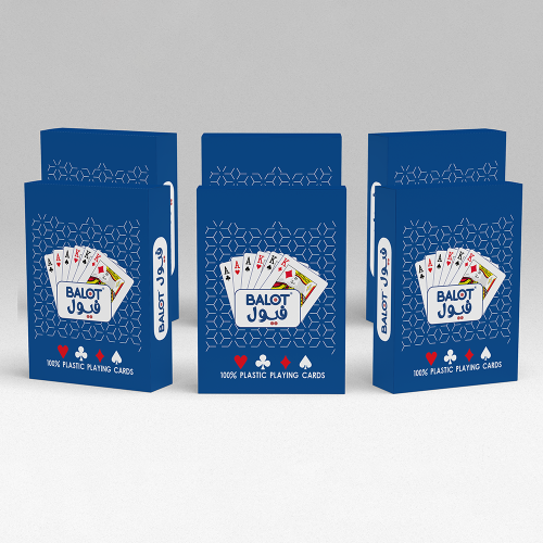 6 حبات بلوت فيول أزرق مقاس وسط