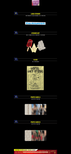 ENHYPEN ‘THE SIN : VANISH’ نسخة عشوائية