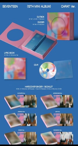 SEVENTEEN - 12th Mini Album (Carat.Ver)