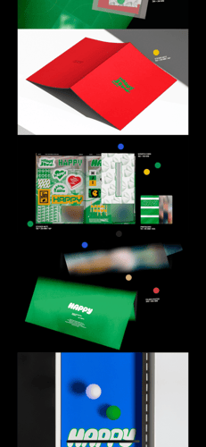 Jin (BTS) 'Happy' (Set) + 'Happy' (Weverse Albums...