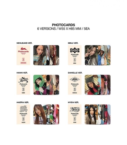 NewJeans - ‘OMG’ [Message Card Ver - Random Cover]