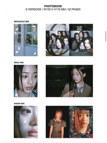 NewJeans - ‘OMG’ [Message Card Ver - Random Cover]