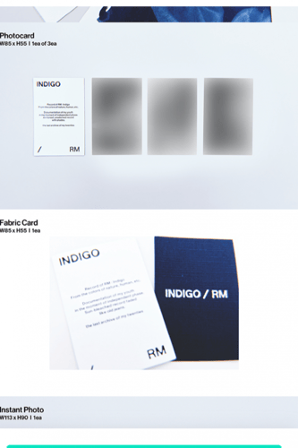 Rm- Indigo (SET)