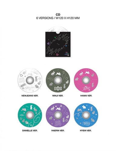 NewJeans - ‘OMG’ [Message Card Ver - Random Cover]