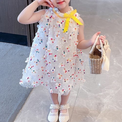 فستان تول ابيض