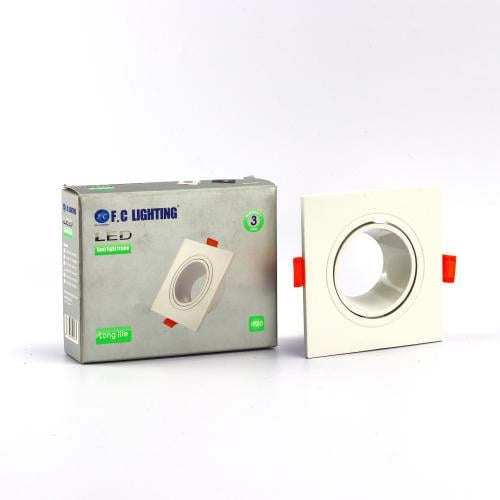 فريم مربع 7 سم أبيض