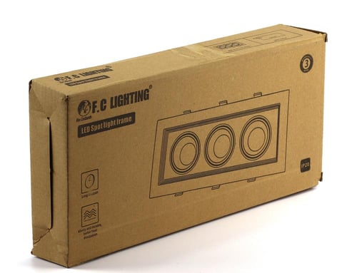 فريم مزدوج عميق اسود