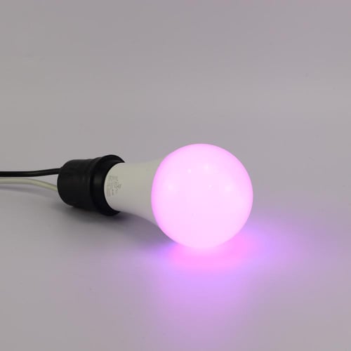 لمبة ملونة مع ريموت