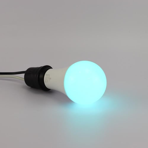 لمبة ملونة مع ريموت