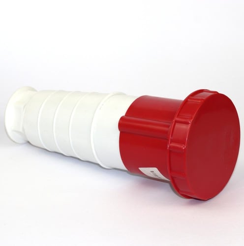 فيش صناعي انثى متحرك 63 أمبير 5 مسامير