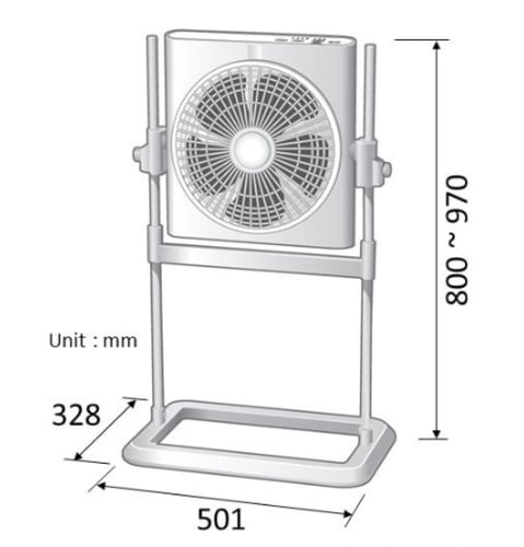 مروحة استاند KDK