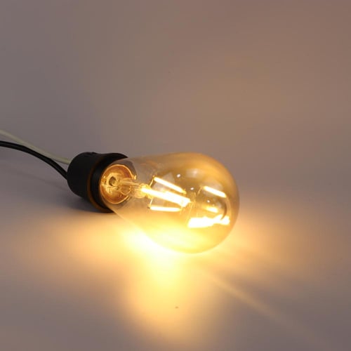 لمبة شفافة كروي 2700k 4w