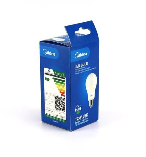 لمبة ميديا 12w ابيض