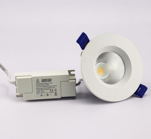 كشاف كوب ليد 7 واط 7سم أسود