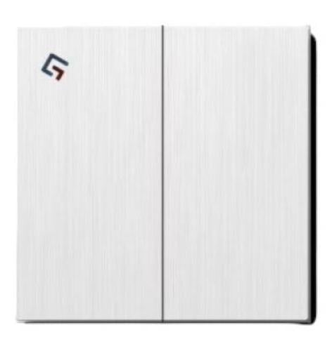 سانيو 7 مفتاح ثنائي لون ابيض