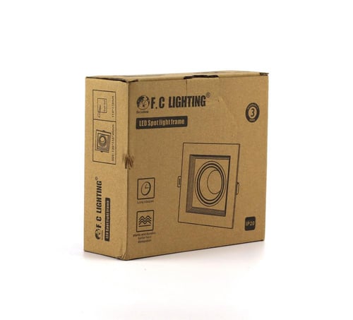 فريم مربع عميق اسود