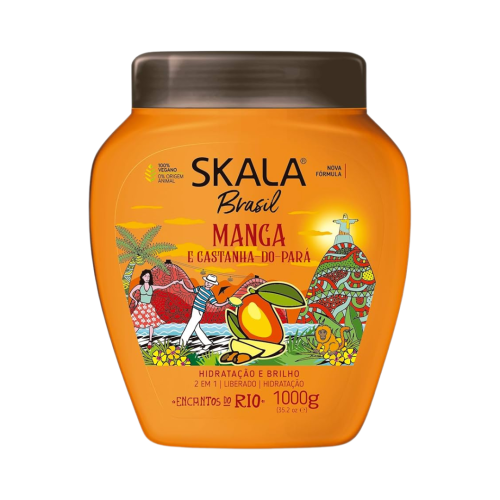 كريم/ماسك سكالا بالمنقى للشعر الكيرلي الكثيف