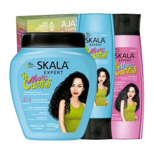 مجموعة سكالا لترطيب الشعر الكيرلي والويفي