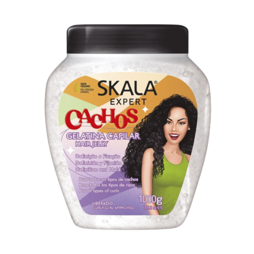 جيلي سكالا لتثبيت لفة الشعر الكيرلي الكثيف
