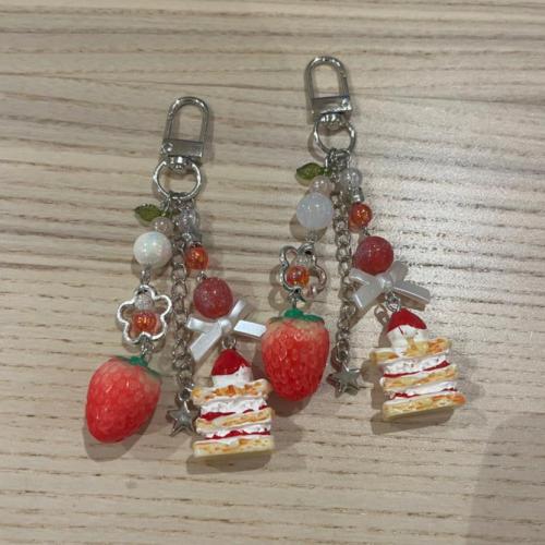 Strawberry Shortcake bead decoration