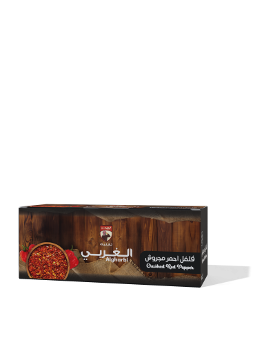 فلفل احمر مجروش 8 جرام * 24 كيس