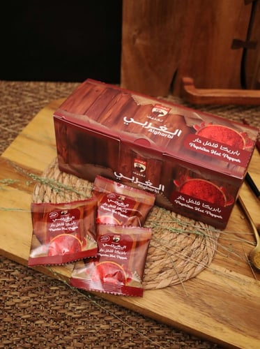 بابريكا فلفل حار 8 جرام *24 كيس