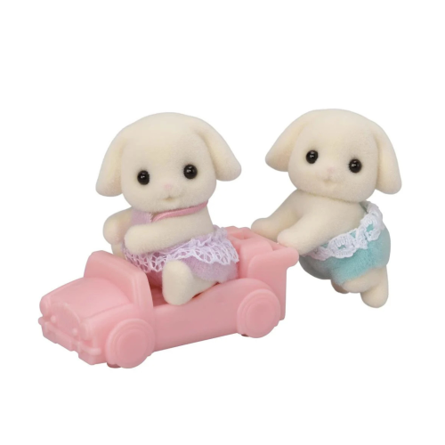 Flora twin rabbit set