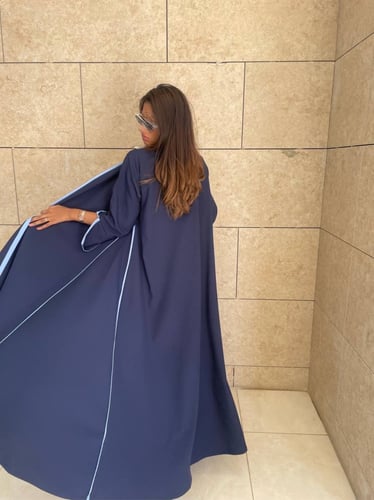 كريب تايواني كحلي وسماوي