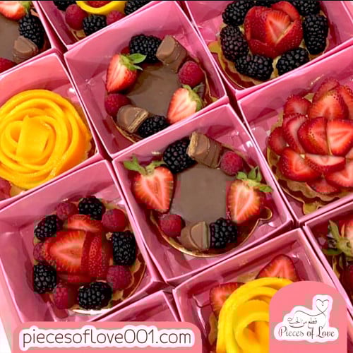 ميني تارت متنوع 12 قطع