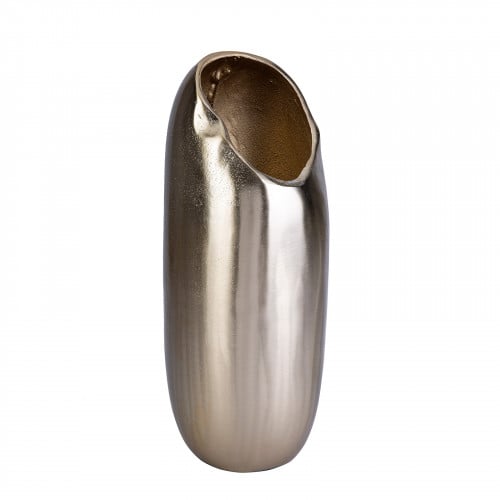 فازة Flower الذهبية - حجم كبير