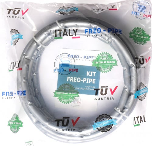 وصلة مكيف جاهزة شامله العزل والصواميل النحاس