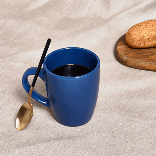 كوب سيراميك أزرق