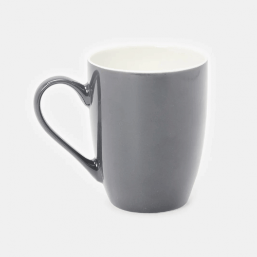 كوب خزف رمادي