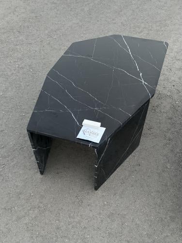 طاوله رخام اسود طبيعي