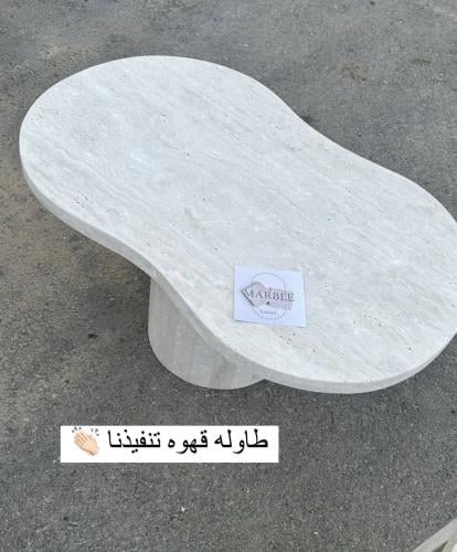 طاوله قهوه رخام طبيعي