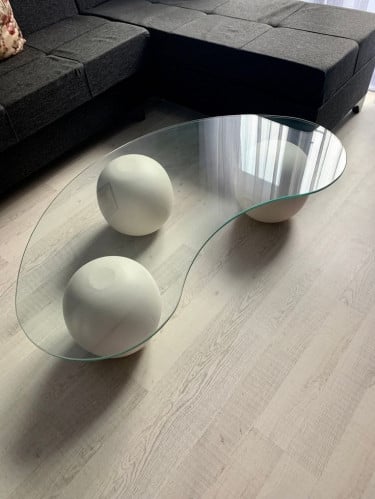 طاوله كور بسطح زجاج