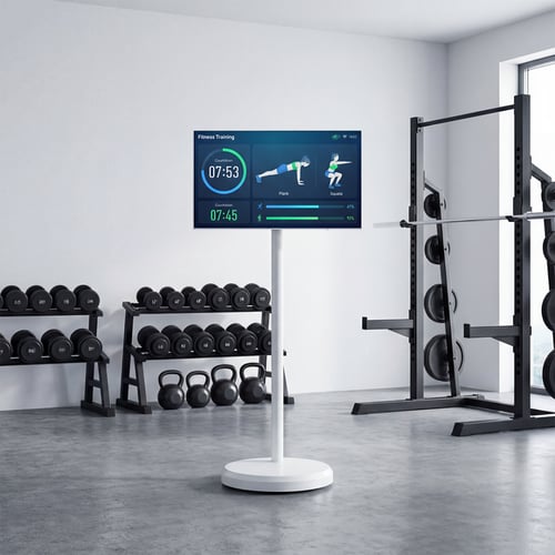 شاشة متنقلة ذكية 21.5 بوصة عالية الوضوح من 3q مع س...