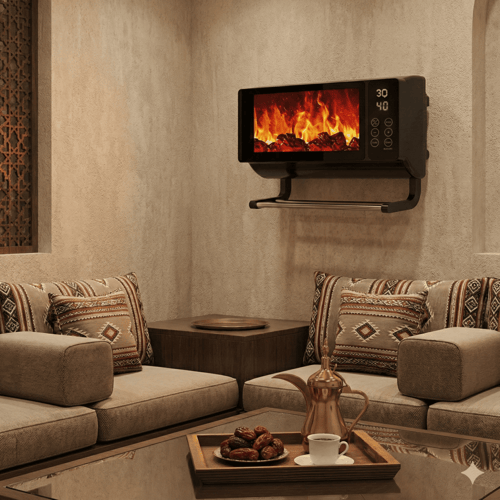 دفاية كهربائية جدارية من 3Q بقوة 2000 واط