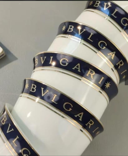 طقم فناجين بولغري للقهوه العربيه