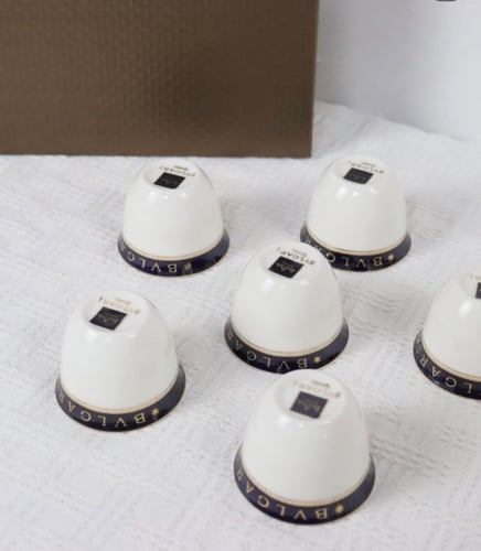 طقم فناجين بولغري للقهوه العربيه