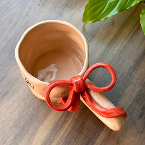 كوب كارتير فخار هاند ميد