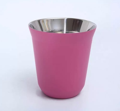 كوب استيل بعدة الوان ساده