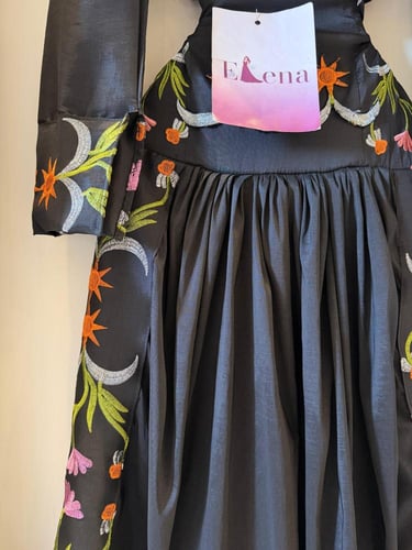 فستان فلورينزا الاسود