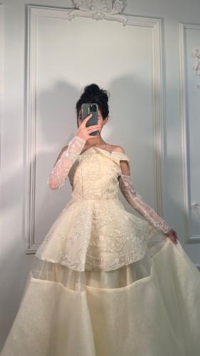 فستان أليـا العاجي بالتطريز اليدوي 139