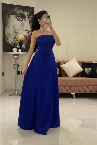 فستان ماكسي ملكي 90