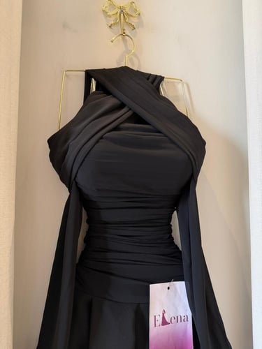 فستان الينا اسود