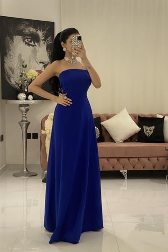 فستان ماكسي ملكي 90