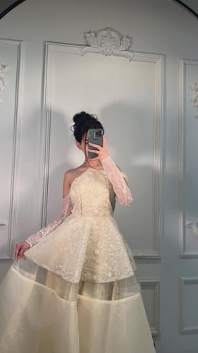 فستان أليـا العاجي بالتطريز اليدوي 139